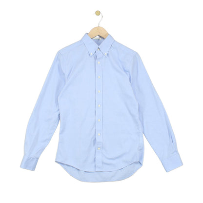 Mens Shirt Button Up Long Sleeve Fitted