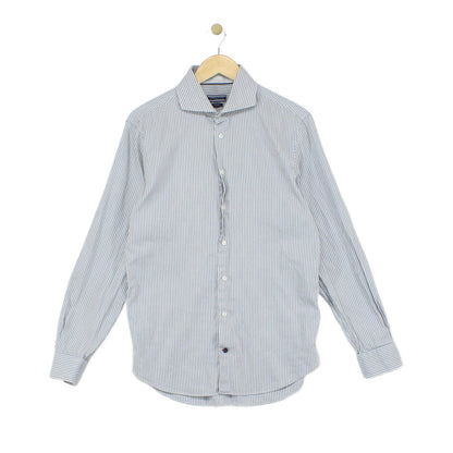 Mens Striped Shirt Slim Fit