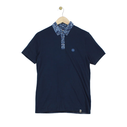 Mens Paisley Polo Shirt Made In Portugal Casual