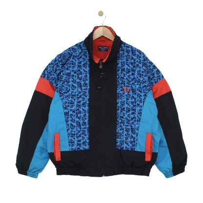 Mens Track Jacket Abstract Full Zip