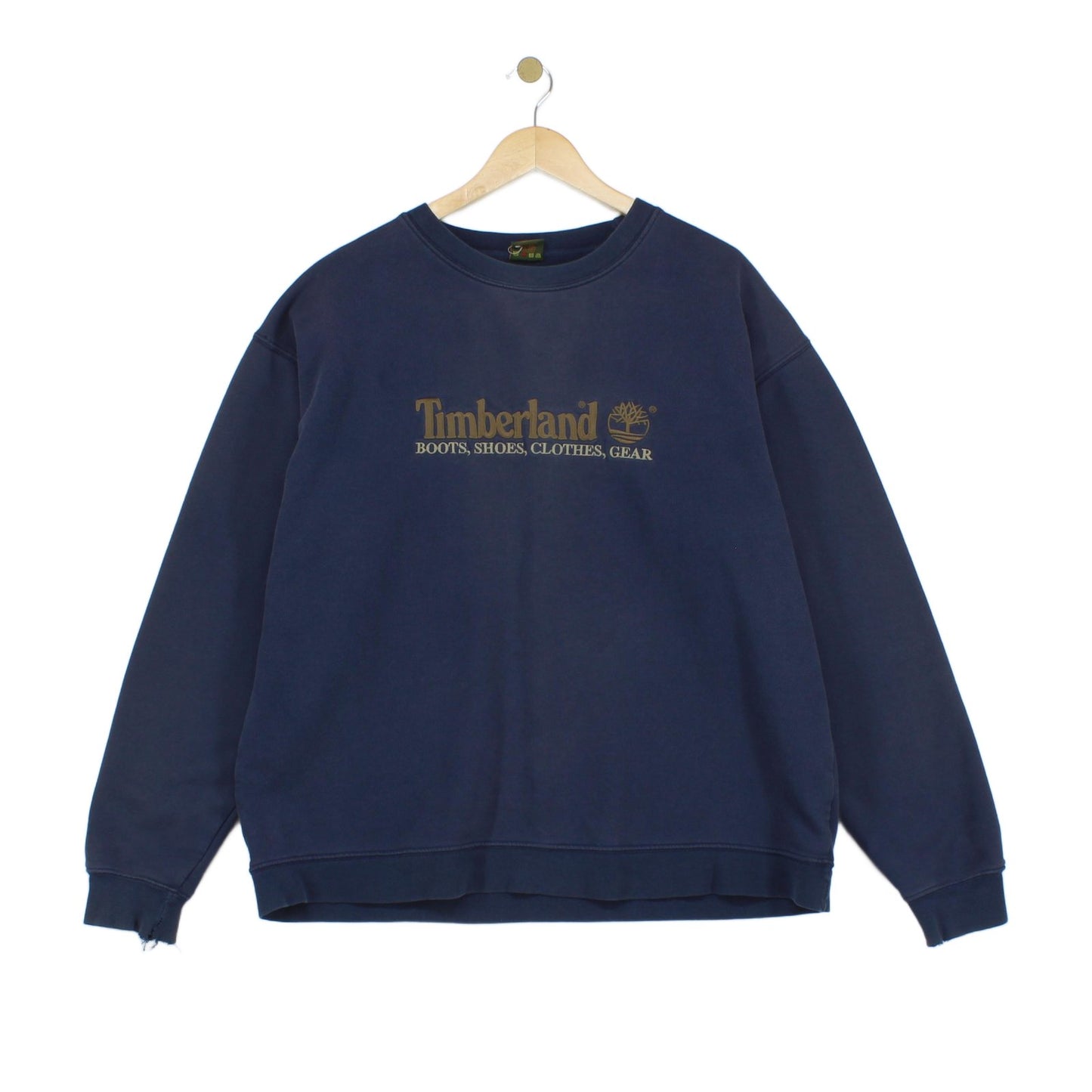 Mens Spell Out Sweatshirt Oversized Logo