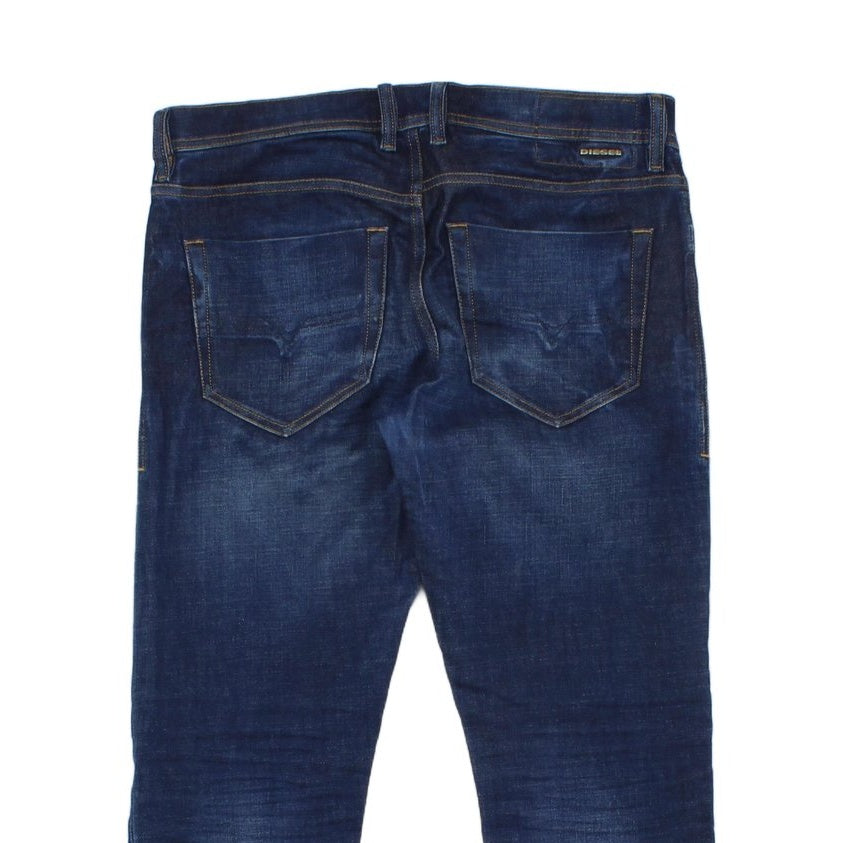Mens Tepphar Jeans Carrot Fit Button Fly Slim