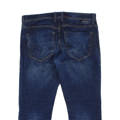 Mens Tepphar Jeans Carrot Fit Button Fly Slim