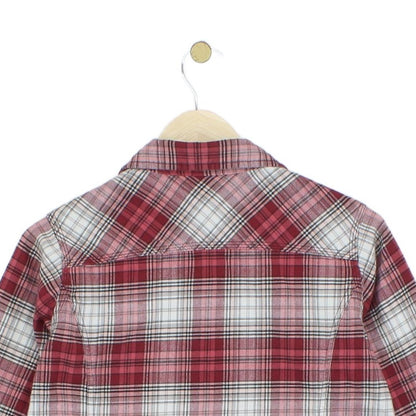 Womens Plaid Shirt Long Sleeve Check