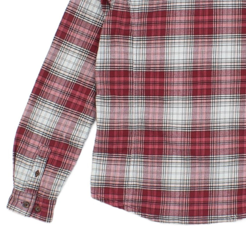 Womens Plaid Shirt Long Sleeve Check