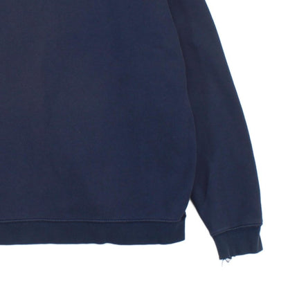 Mens Spell Out Sweatshirt Oversized Logo