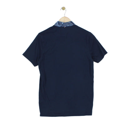 Mens Paisley Polo Shirt Made In Portugal Casual