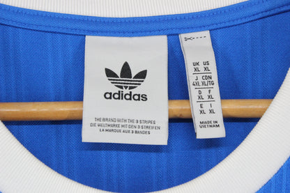 Mens T-Shirt Stripes Logo Retro Style