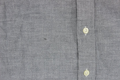 Mens Shirt Stretch Slim Fit Oxford Button Down