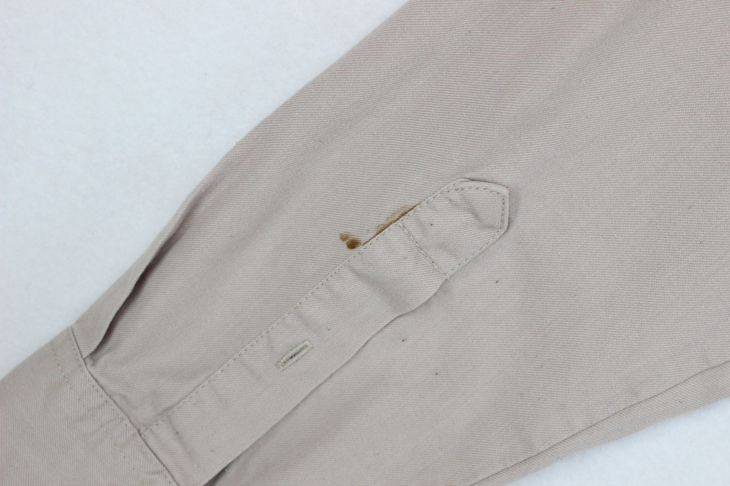 Mens Workwear Shirt Long Sleeve Button Up Safari