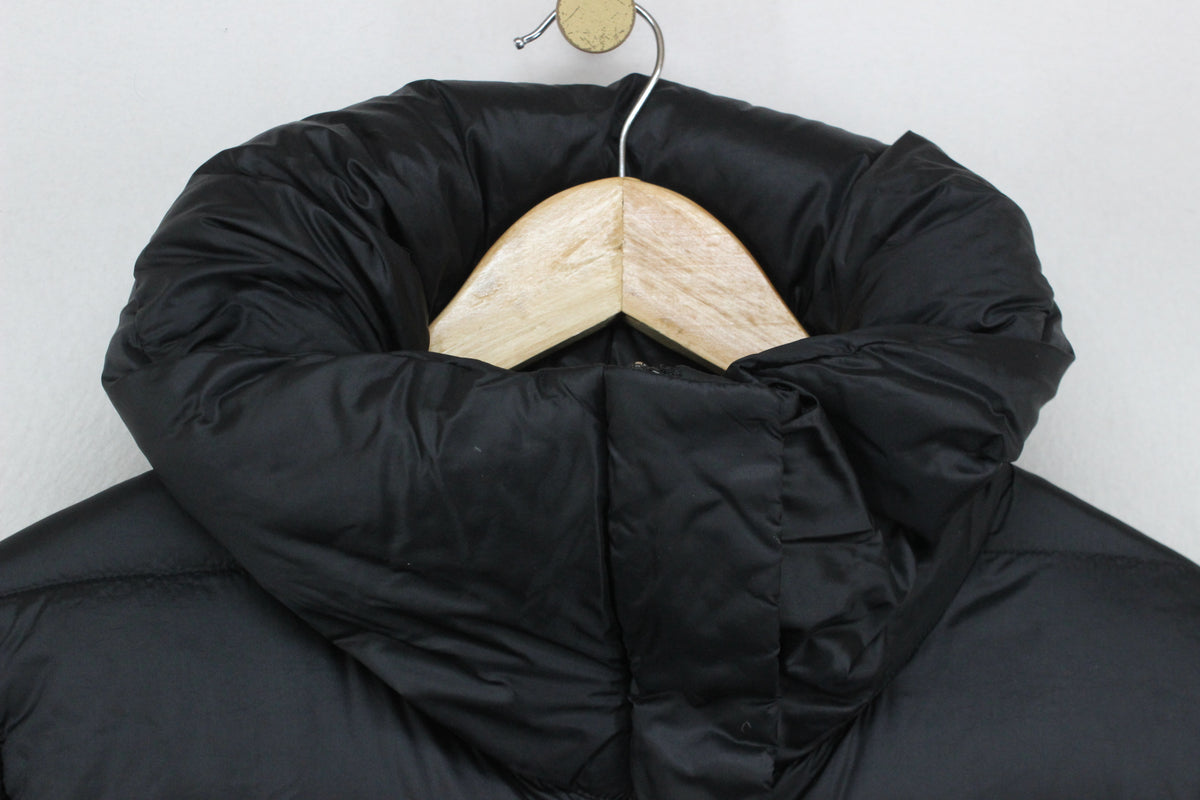 Womens Quilted Coat Down Puffer Full Zip High Neck