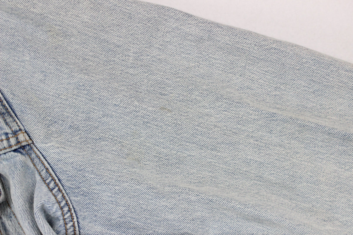 Mens Denim Jacket Trucker Cotton
