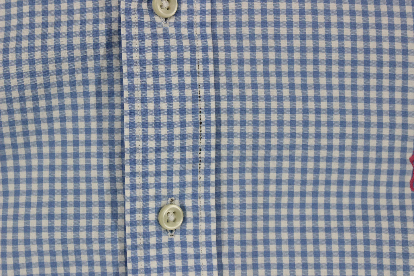 Mens Check Shirt Custom Fit Long Sleeve
