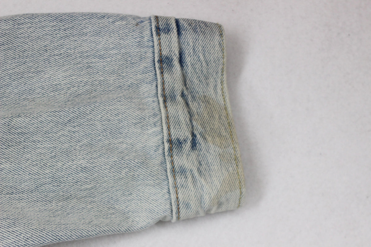 Mens Denim Jacket Trucker Cotton