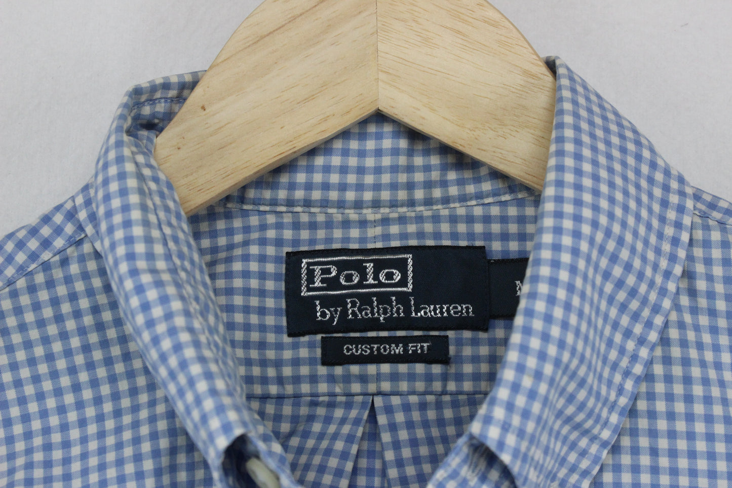 Mens Check Shirt Custom Fit Long Sleeve