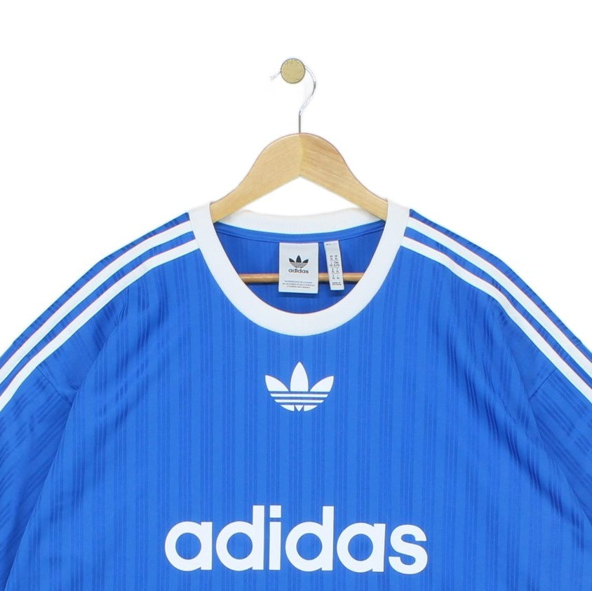 Mens T-Shirt Stripes Logo Retro Style