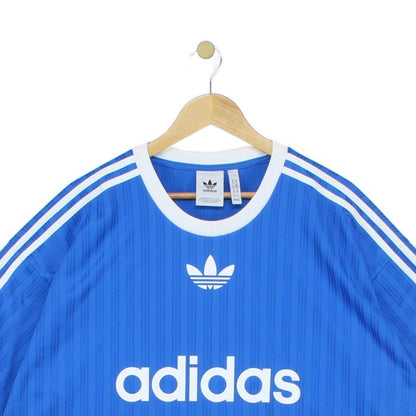 Mens T-Shirt Stripes Logo Retro Style