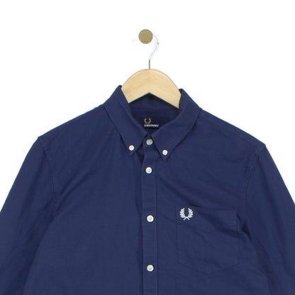 Mens Oxford Shirt Button Up Long Sleeve Cotton