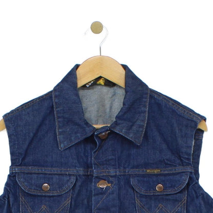 Mens Denim Vest Jacket Sleeveless