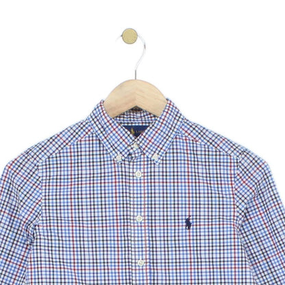 Boys Check Shirt Long Sleeve Classic