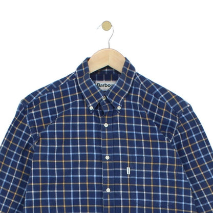 Mens Plaid Shirt Long Sleeve Check