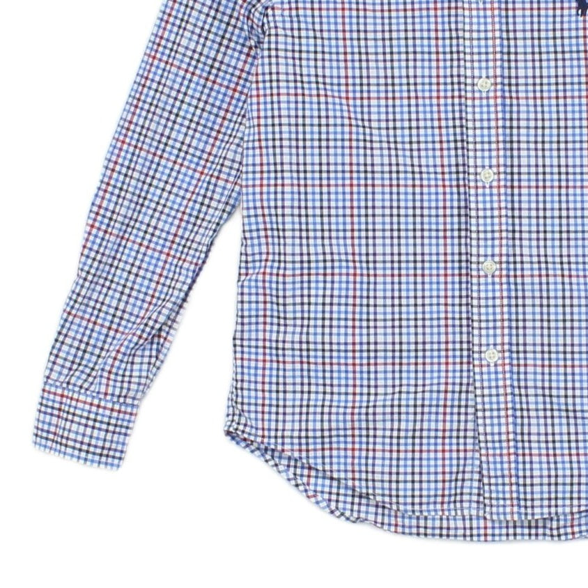 Boys Check Shirt Long Sleeve Classic