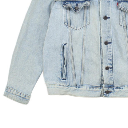 Mens Denim Jacket Trucker Cotton