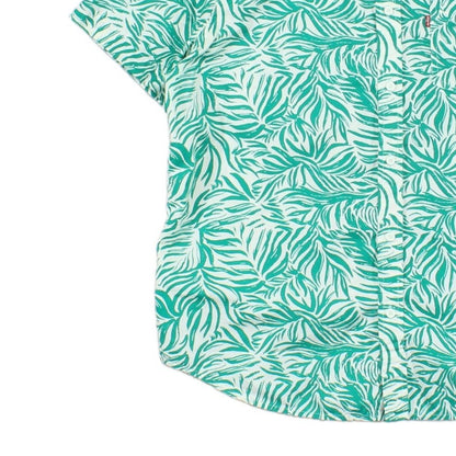 Mens Patterned Shirt Tropical Button Down