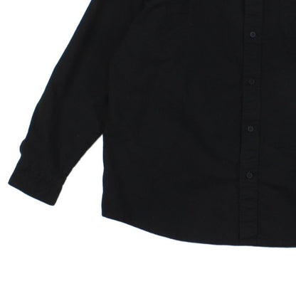 Mens Shirt Button Up Long Sleeve Relaxed