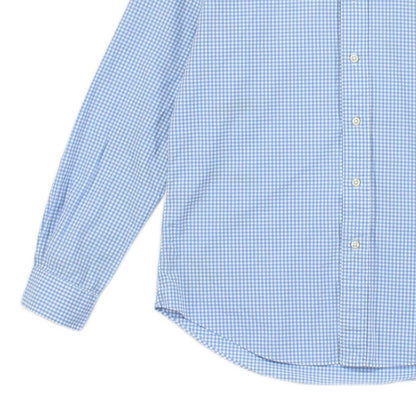 Mens Check Shirt Custom Fit Long Sleeve