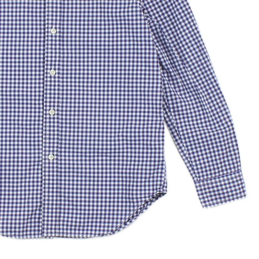 Boys Check Shirt Button Down Long Sleeve