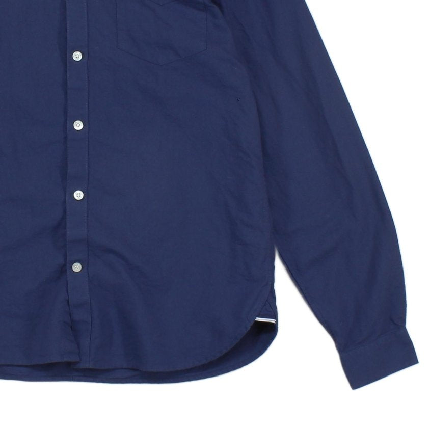 Mens Oxford Shirt Button Up Long Sleeve Cotton