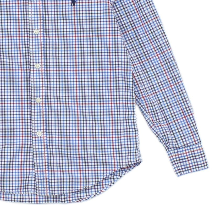 Boys Check Shirt Long Sleeve Classic