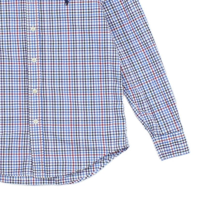 Boys Check Shirt Long Sleeve Classic