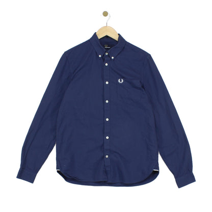 Mens Oxford Shirt Button Up Long Sleeve Cotton