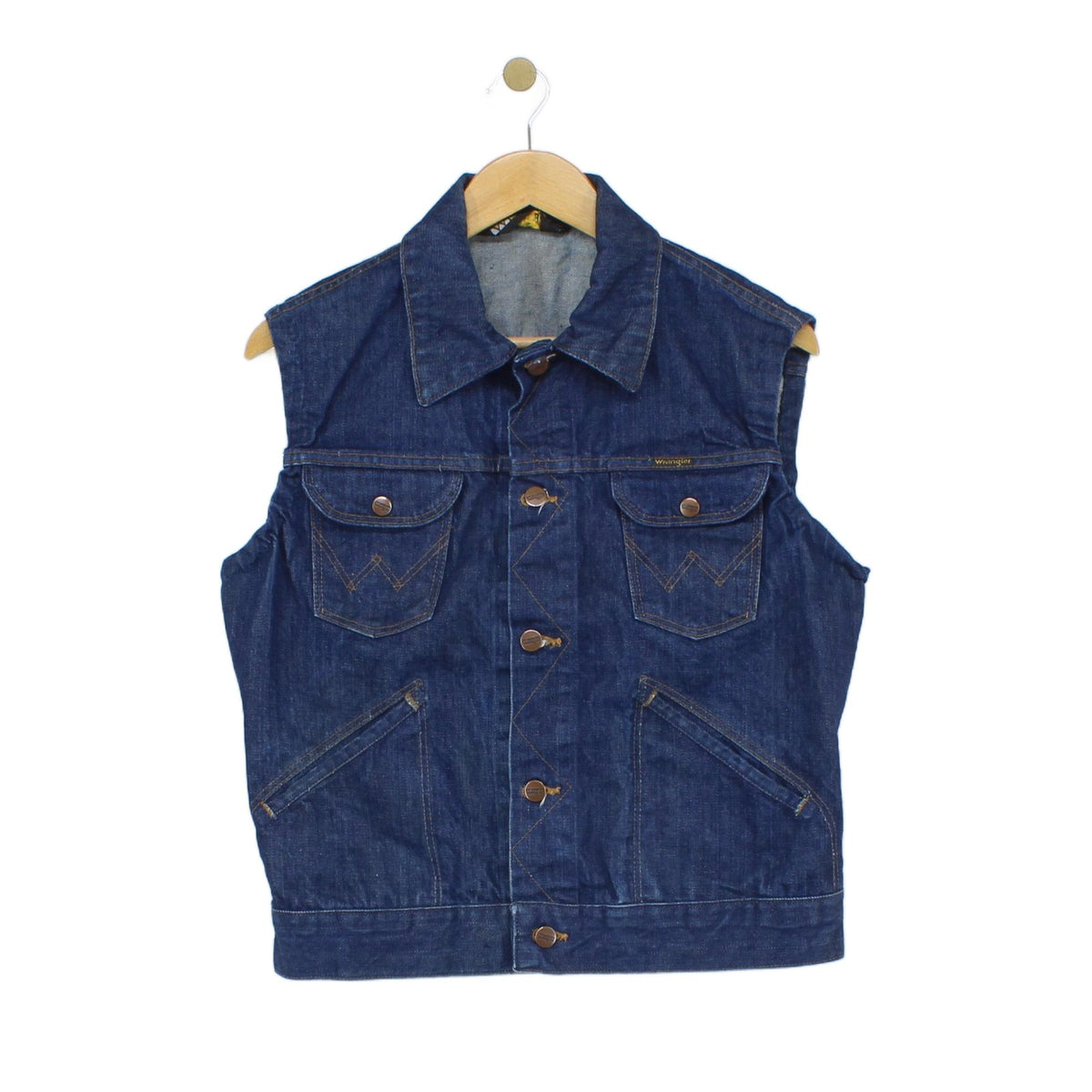 Mens Denim Vest Jacket Sleeveless