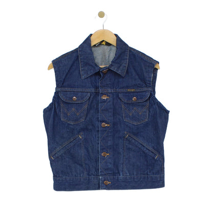 Mens Denim Vest Jacket Sleeveless