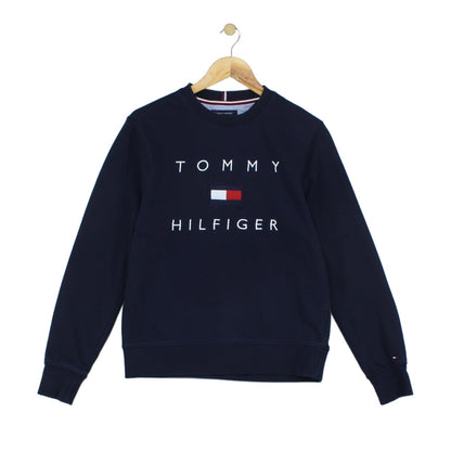 Mens Sweatshirt Logo Crew Neck