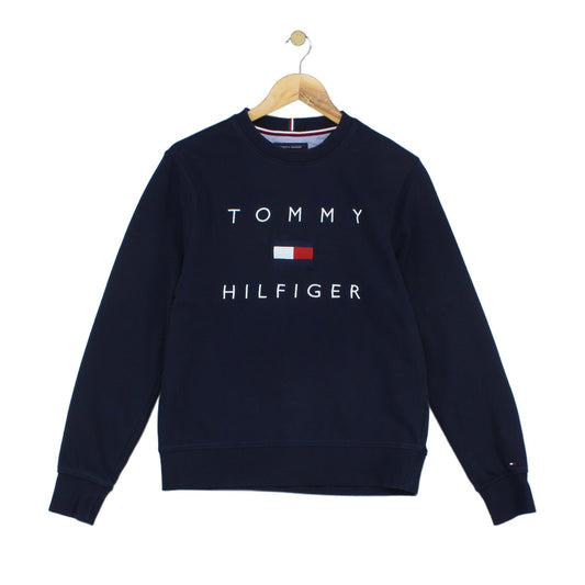 Mens Sweatshirt Logo Crew Neck