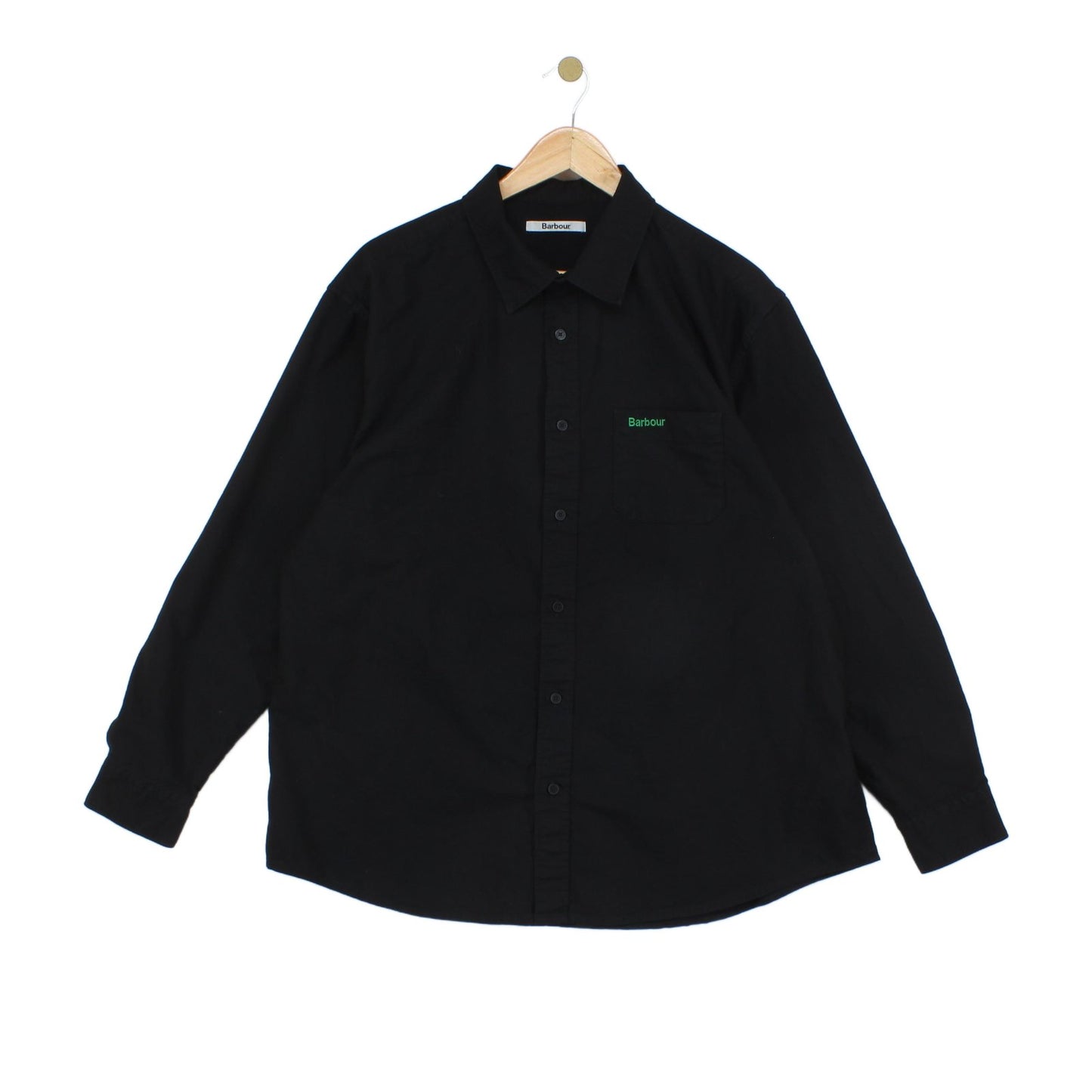 Mens Shirt Button Up Long Sleeve Relaxed
