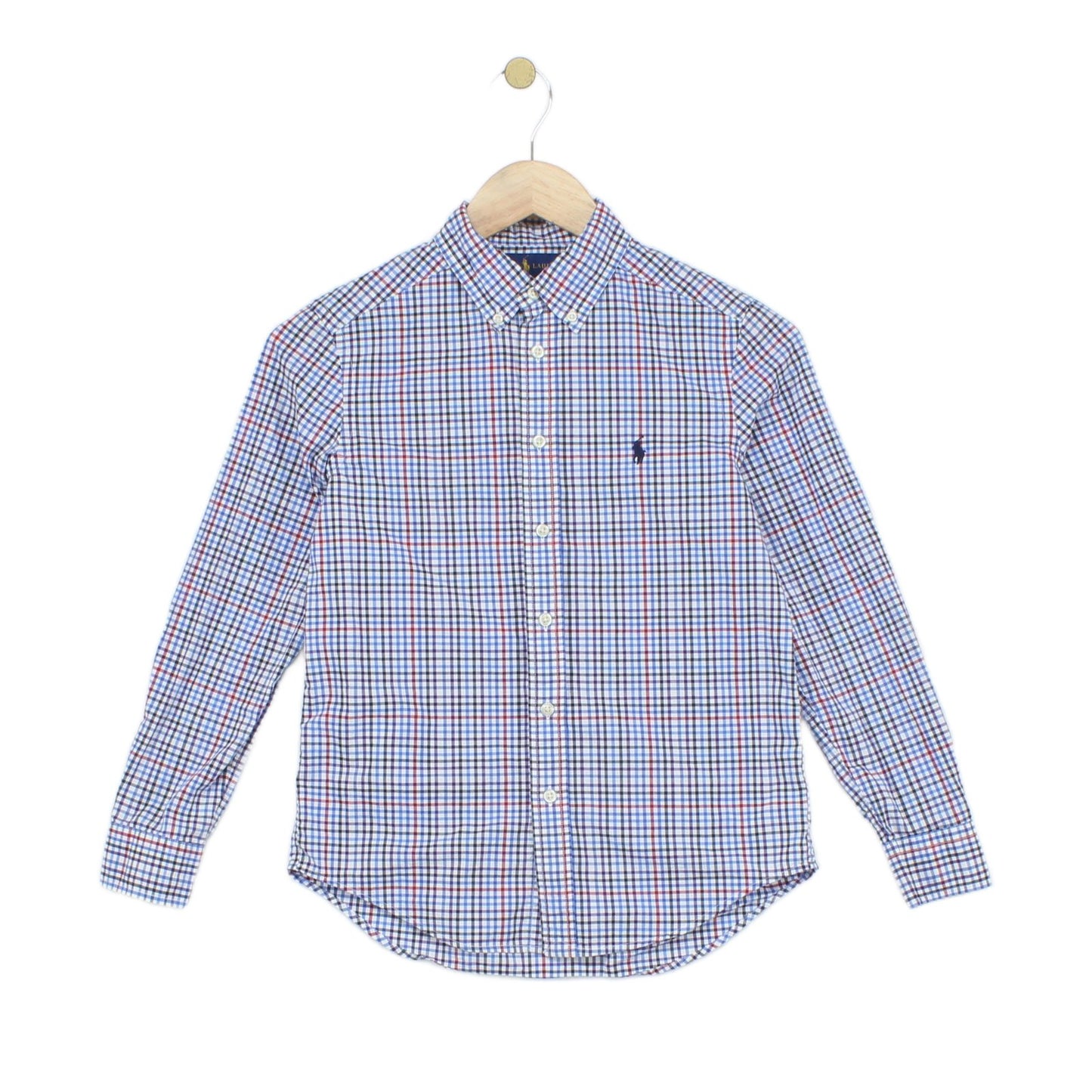 Boys Check Shirt Long Sleeve Classic