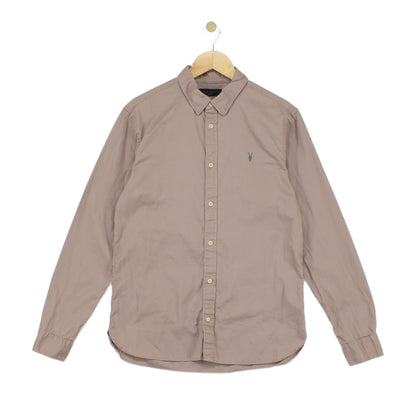 Mens Oxford Shirt Button Up Long Sleeve Collared