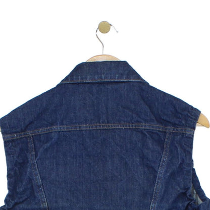 Mens Denim Vest Jacket Sleeveless