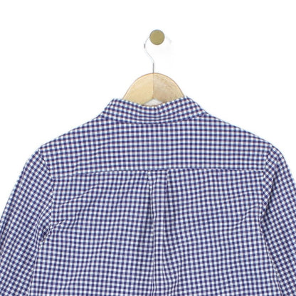 Boys Check Shirt Button Down Long Sleeve