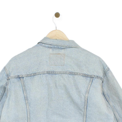 Mens Denim Jacket Trucker Cotton