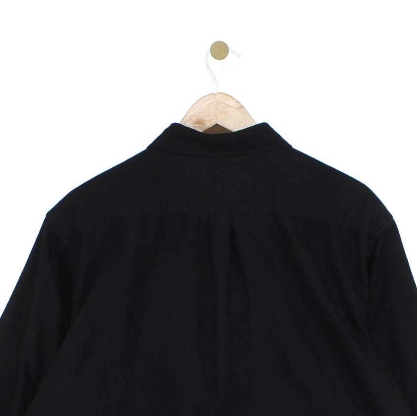 Mens Shirt Button Up Long Sleeve Relaxed