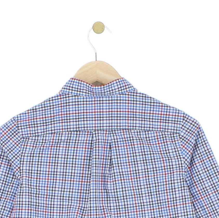 Boys Check Shirt Long Sleeve Classic