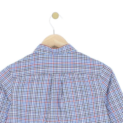 Boys Check Shirt Long Sleeve Classic