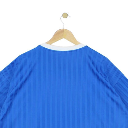 Mens T-Shirt Stripes Logo Retro Style