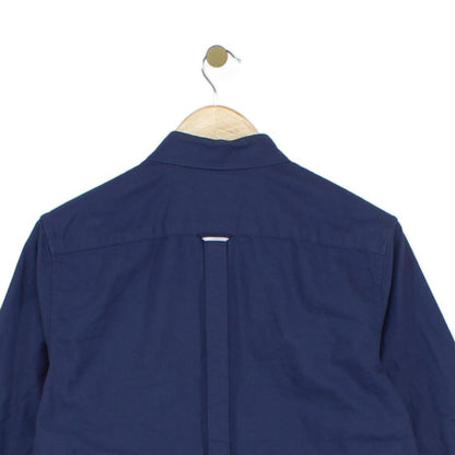 Mens Oxford Shirt Button Up Long Sleeve Cotton